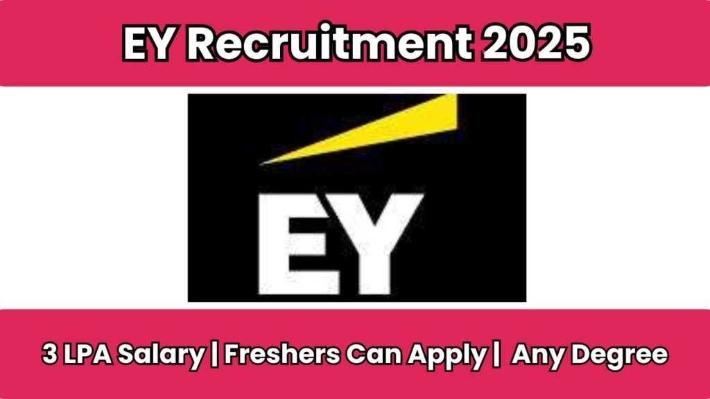 EY Recruitment 2025
