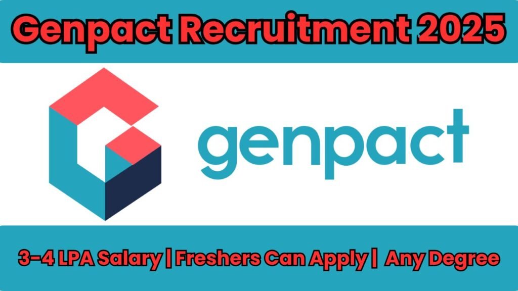 Genpact Recruitment 2025