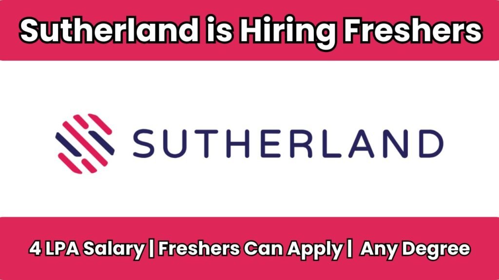 Sutherland Recruitment 2025