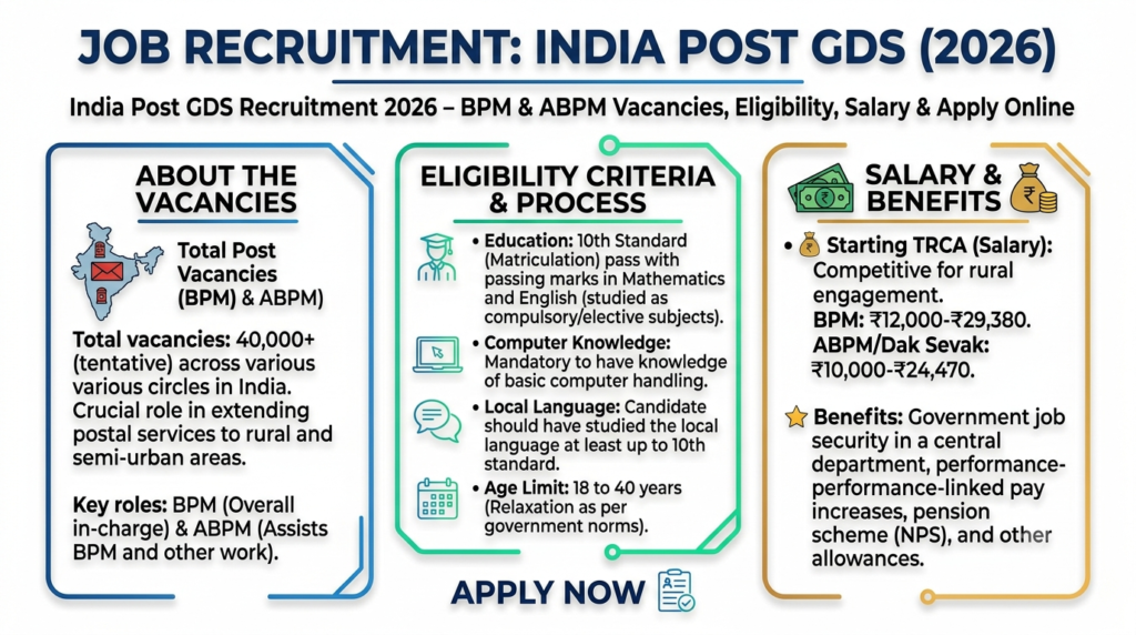 India Post GDS Recruitment 2026