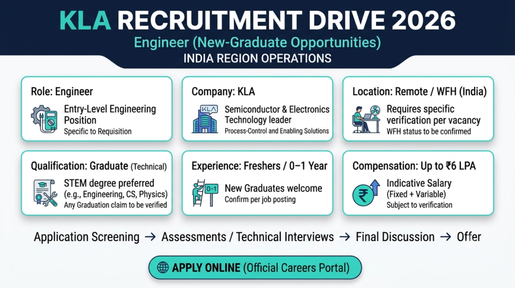 KLA Recruitment 2026